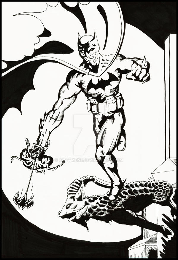 Batman Launching Launch by Klaymen1 on DeviantArt