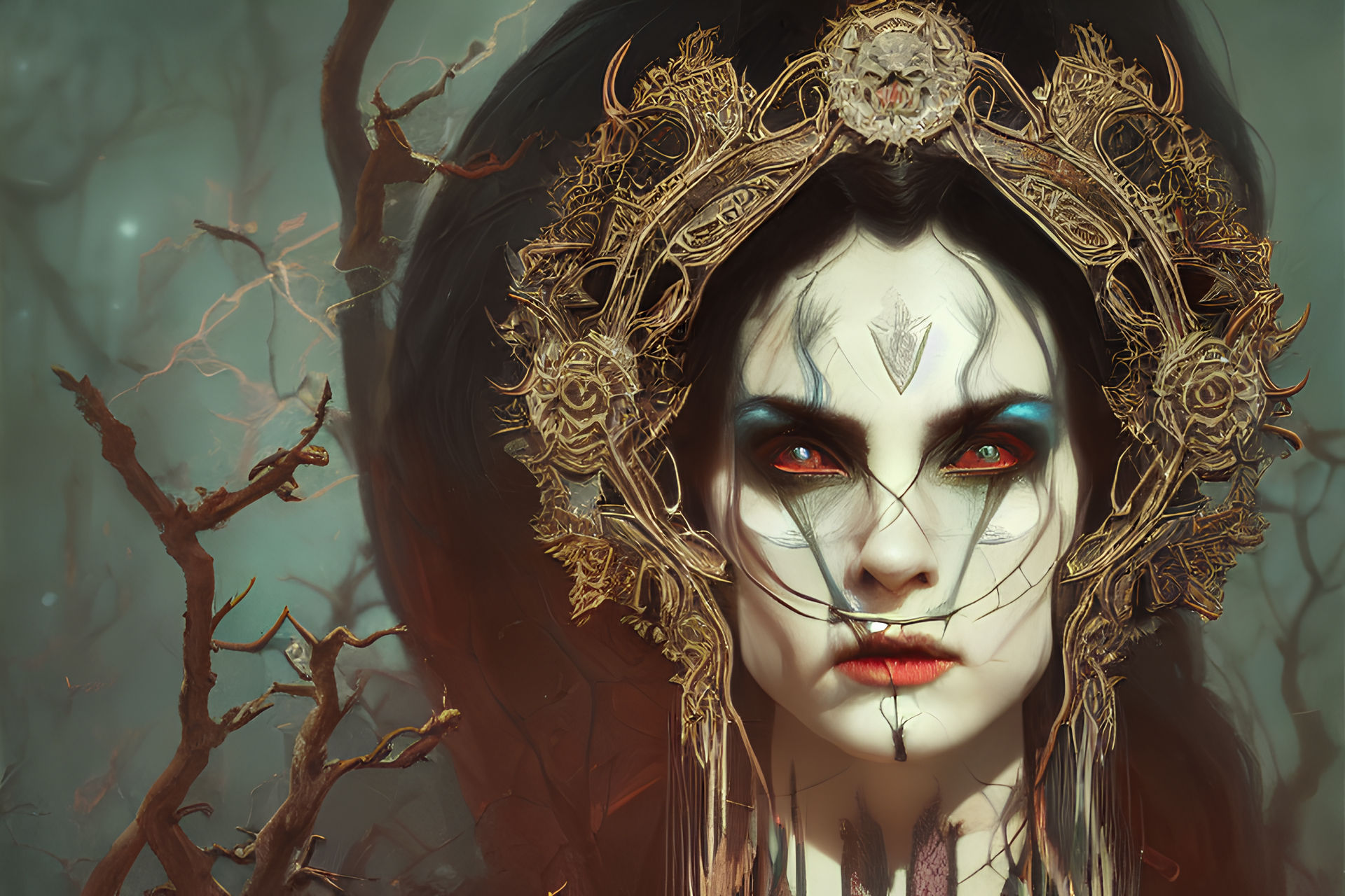 Vampire Goddess Of Wisdom by AiElf on DeviantArt