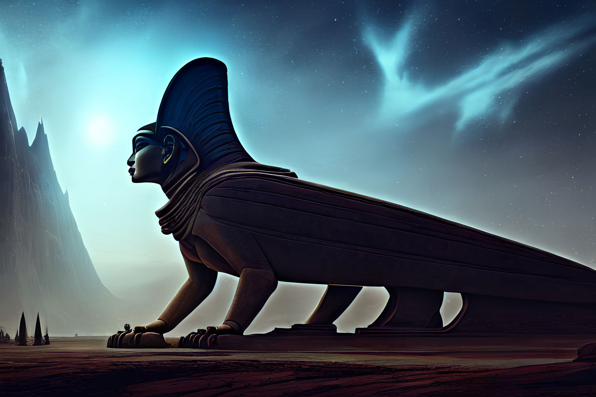 Spinx Deviantart The Great Sphinx (Reimagined - Alternate Planet) by AiElf on DeviantArt