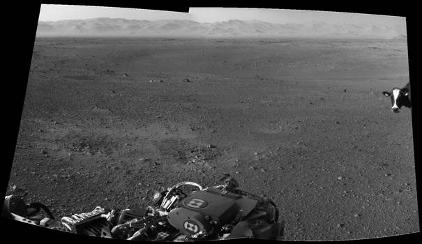 Curiosity Lands in Eastern Washington