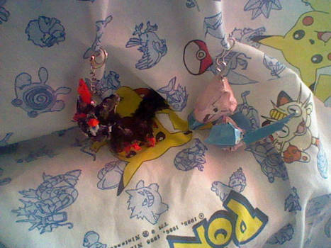 pokemon plush  keychains