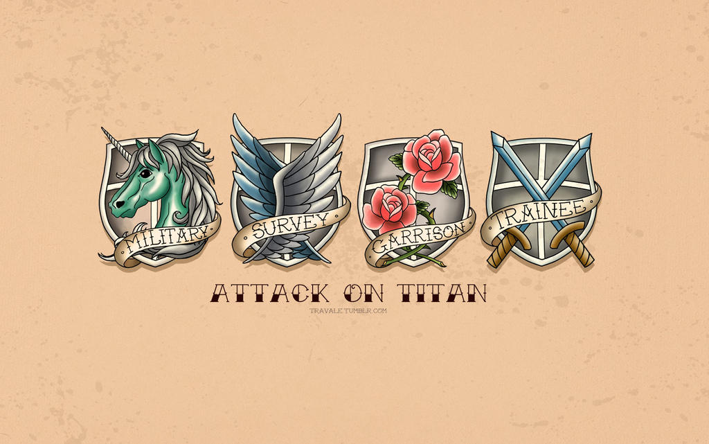 Attack on Titan Tattoo by TRAVALE