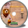 PADDINGTON 2 label custom DVD 3D