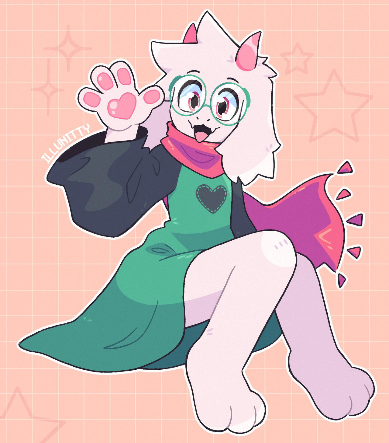 Ralsei Deltarune Fanart by Needlemousfan on DeviantArt