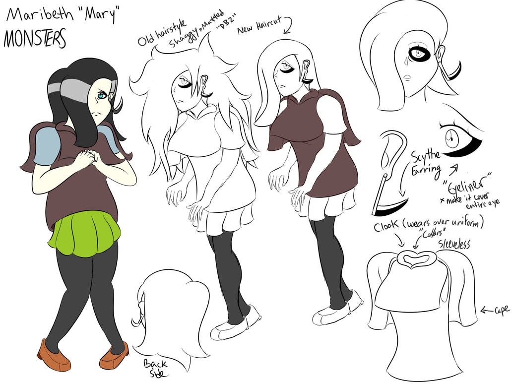 Meribeth Demon Concept Art - Maribeth (Monsters) by Aguywhodrawsinclass on DeviantArt