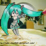 Hatsune Miku paperchild