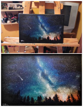 Galaxy landscape