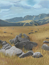 Mountains Background Practice