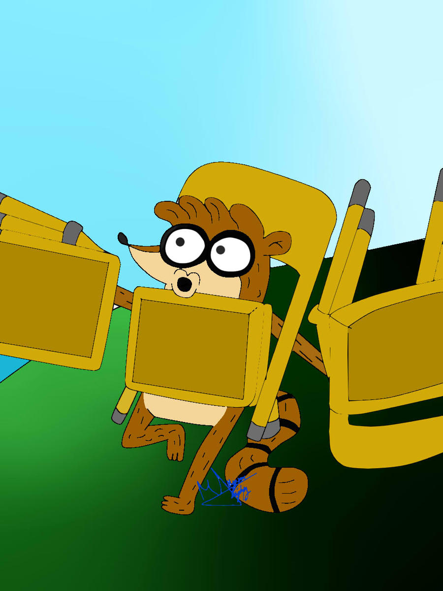 Rigby - Pium Pium, Pium Pium!!!