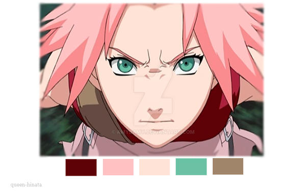sakura color palette by AmyBamy on DeviantArt