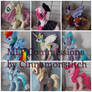 My Little pony Plushie Commissions