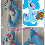 My Little Pony Plush Commission Snowdream OC