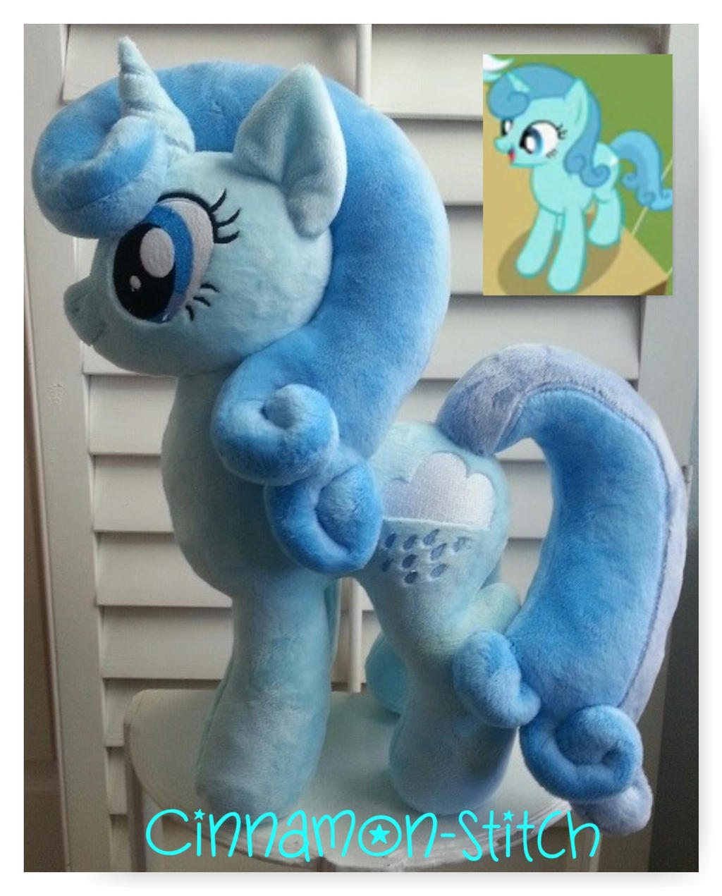 My little pony Plush Commission OCEAN