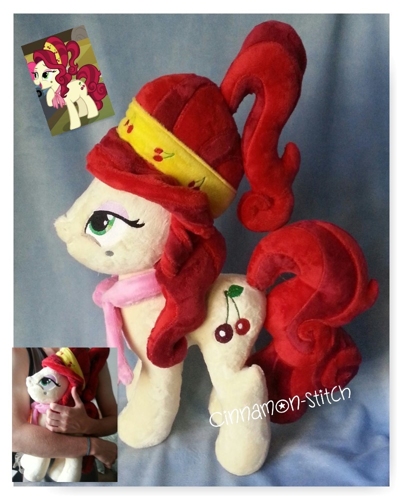 Mlp Cherry Jubilee plushie commission