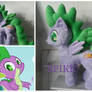 mlp plushie commission SPIKE PONIFIED