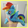 mlp plushie Rainbowdash Beanie available now