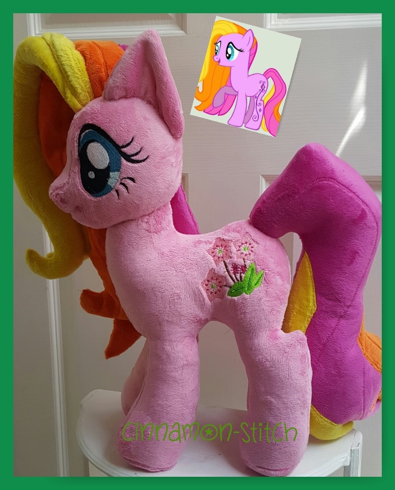 mlp plushie commission AMAZING GRACE completed