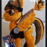 mlp plushie commission MERC FOX completed