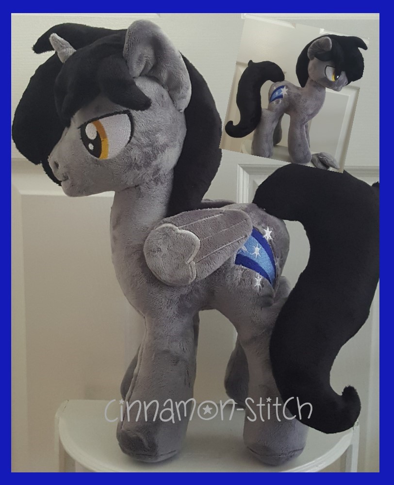 mlp plushie comission OC SHOOTING STAR