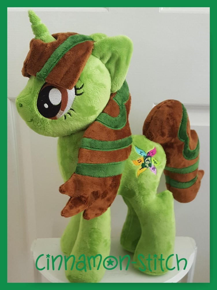 mlp plushie OC commission MUSESCRIPT by CINNAMON-STITCH on DeviantArt