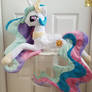 mlp plushie Princess Celestia Commission