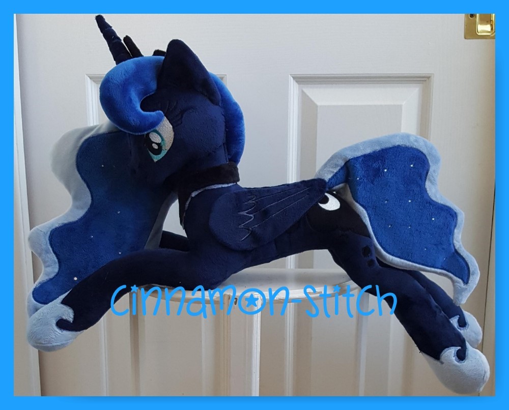 mlp plushie commission Princess Luna
