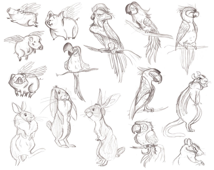 Critters sketch dump