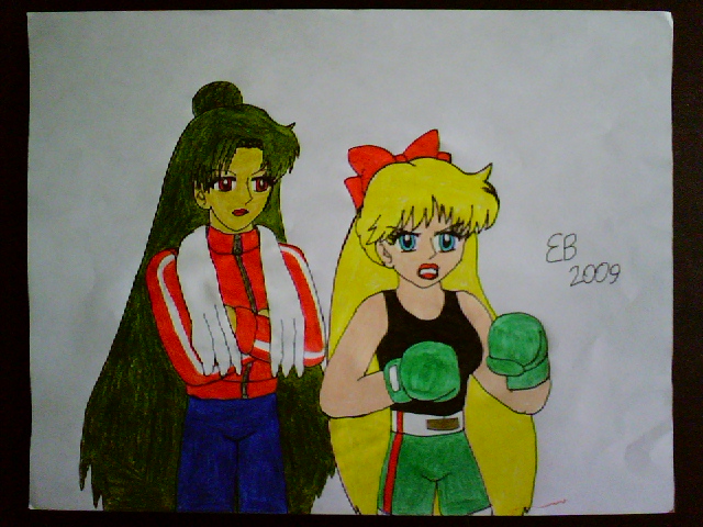 Mina and Trista's Punch-Out