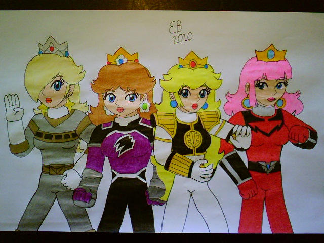 The Princess Rangers by shnoogums5060 on DeviantArt