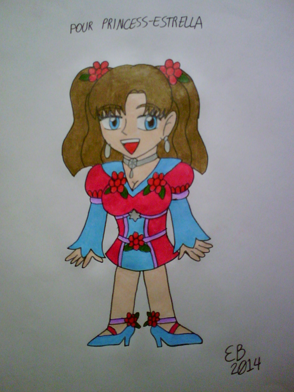 Sailor Jewel Star En Chibi, Version 2