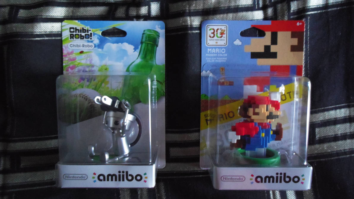 The amiibo Figures bought during Boxing Day