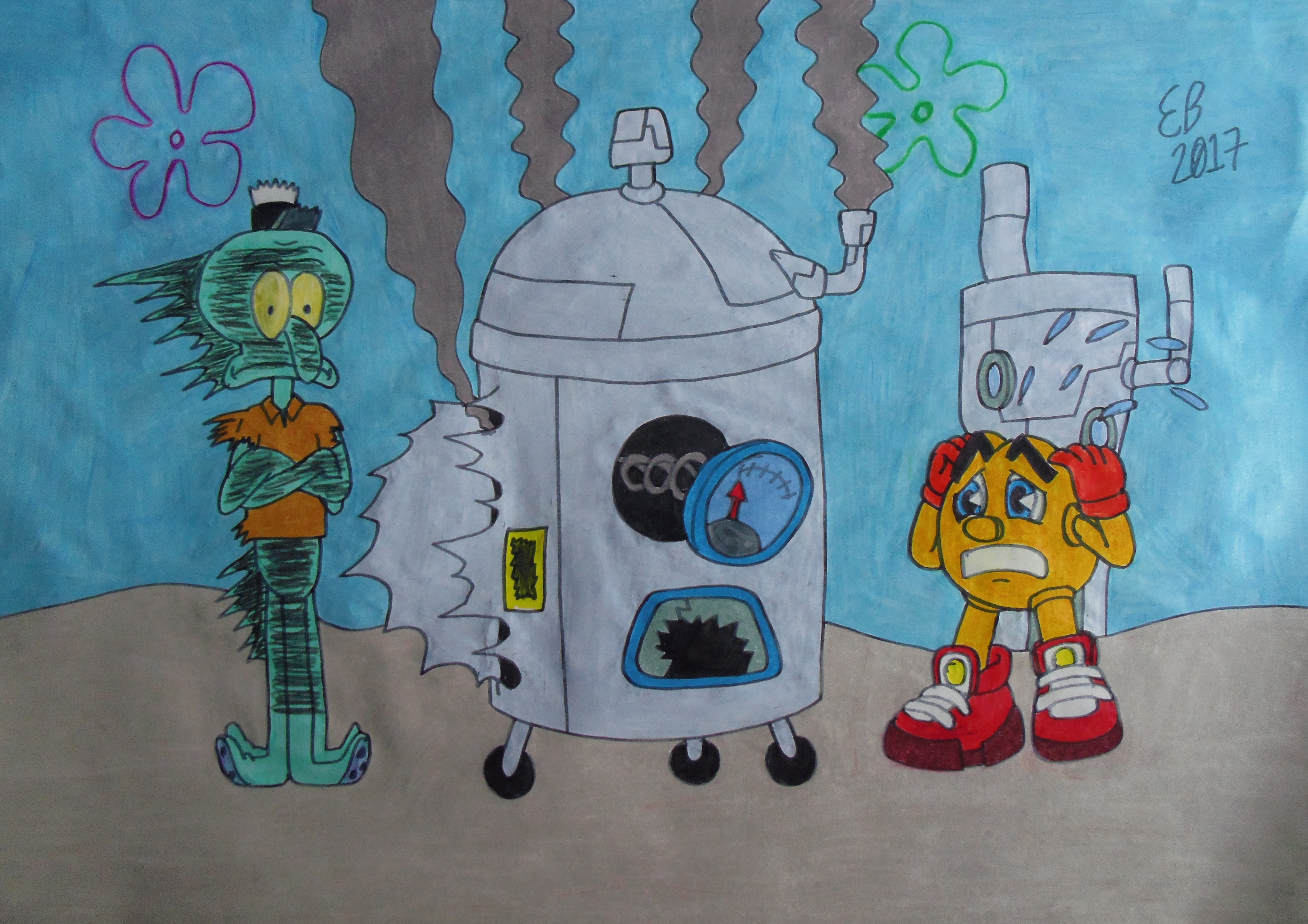 Pac-Man's Problem With The Patty Gadget by shnoogums5060 on DeviantArt