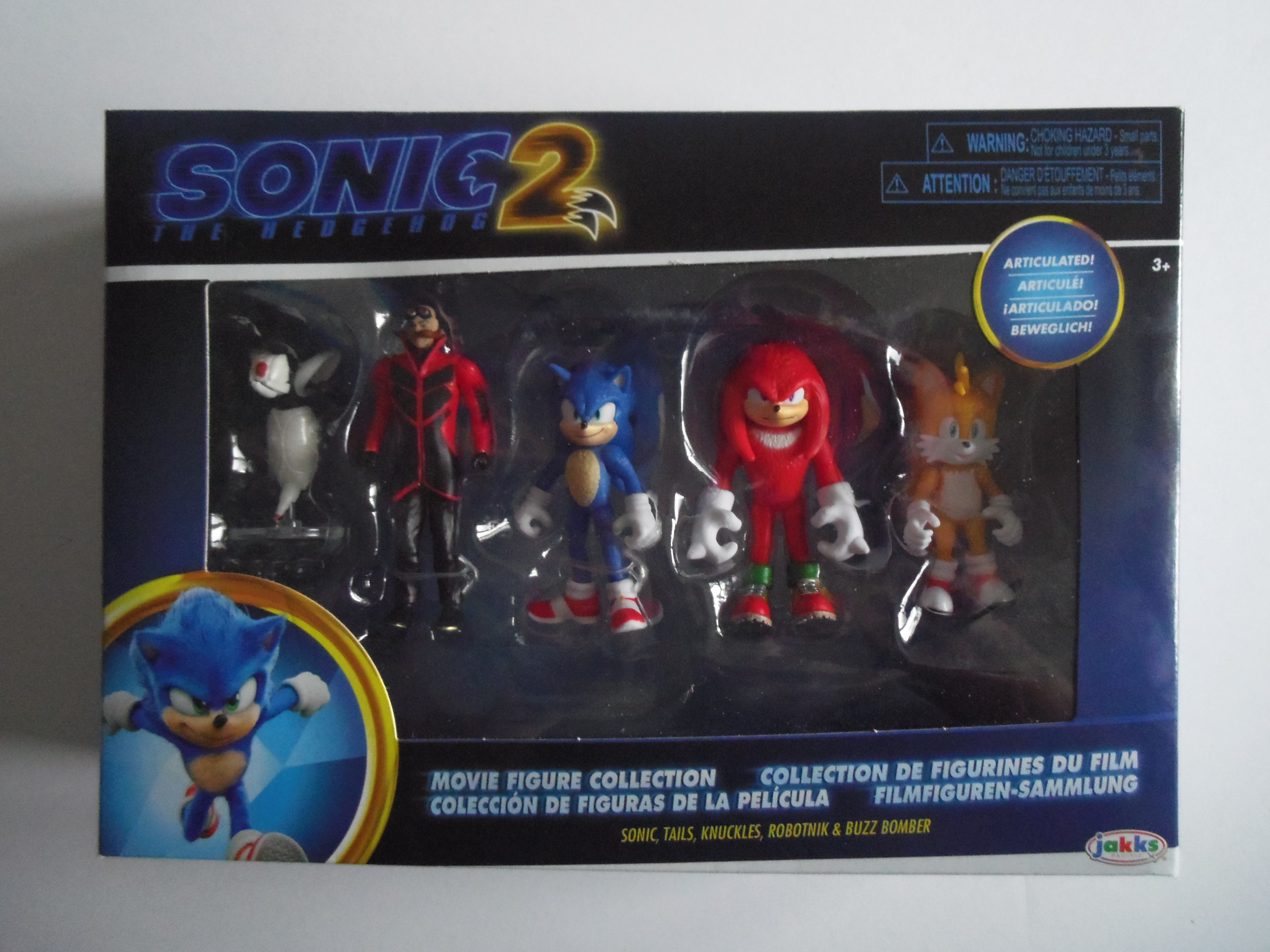 Jazwares Super Shadow Sonic the Hedgehog 3 figure Sonic 2 figure