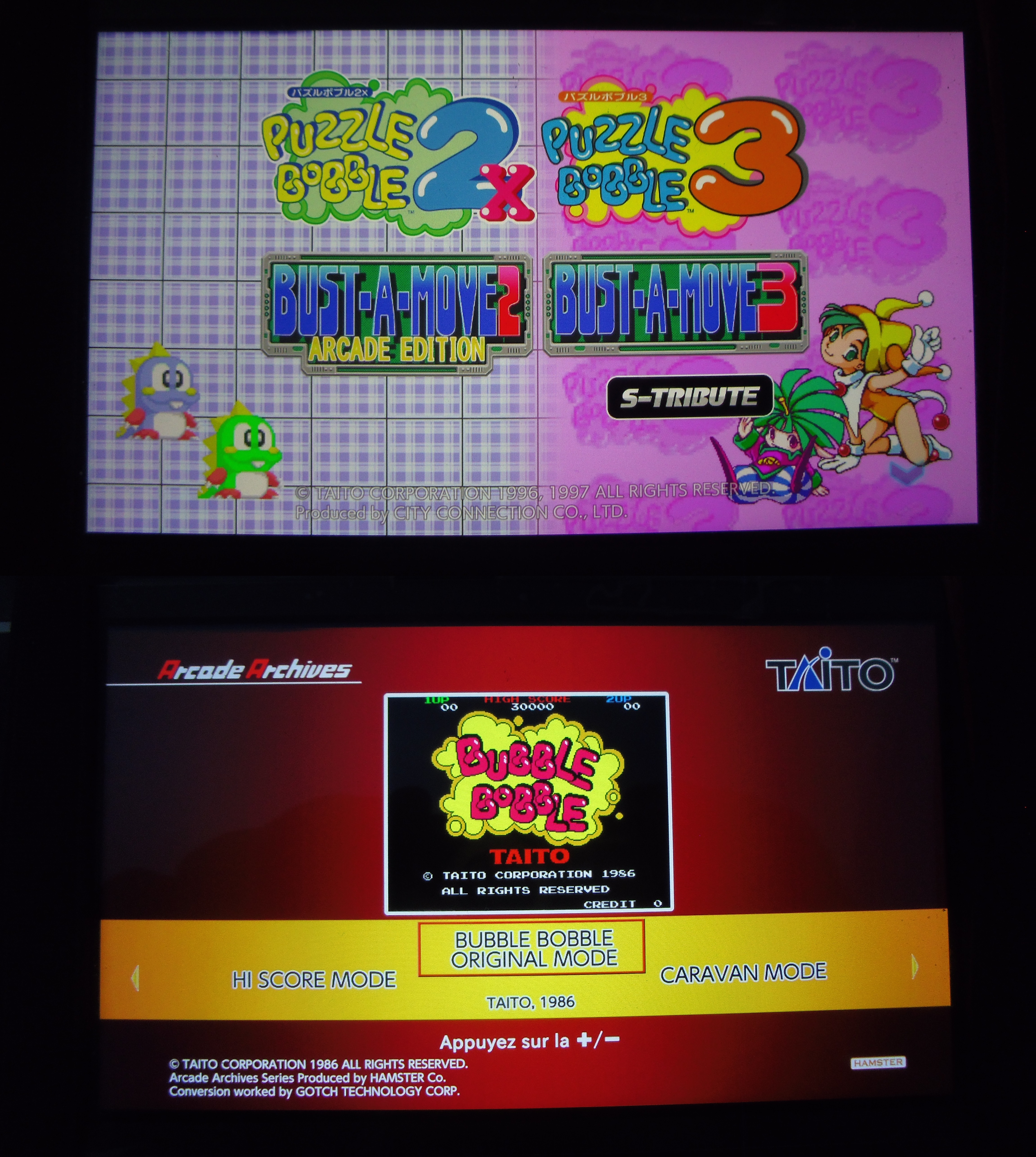 Arcade Archives BUBBLE BOBBLE  Aplicações de download da Nintendo