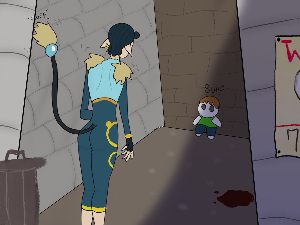Paper Piper An Alleyway by Paper-Piper on DeviantArt