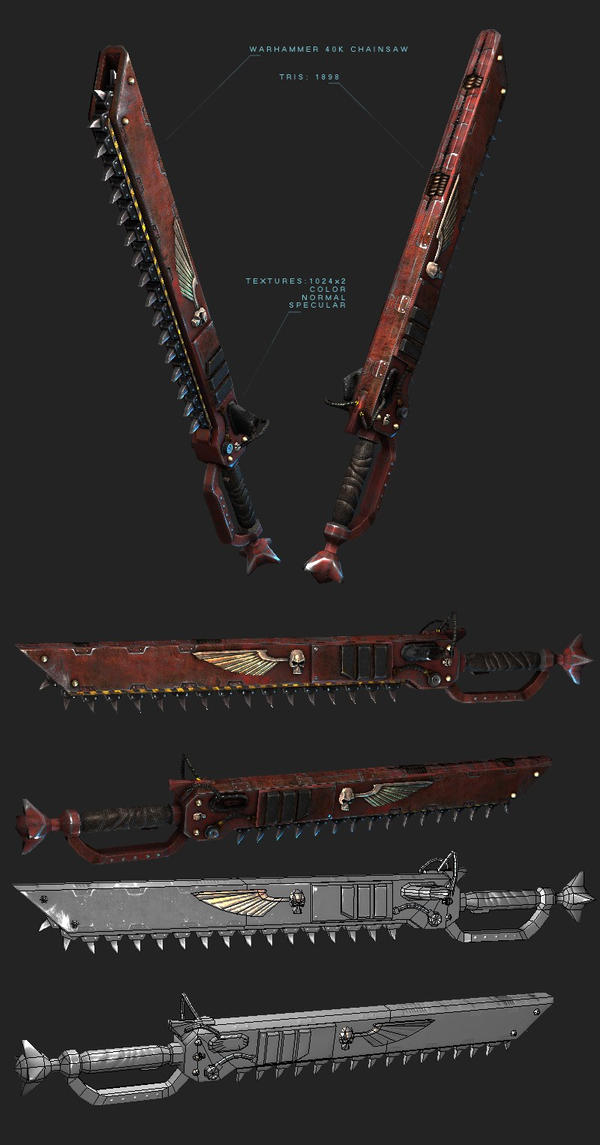 Warhammer 40k Chainsword