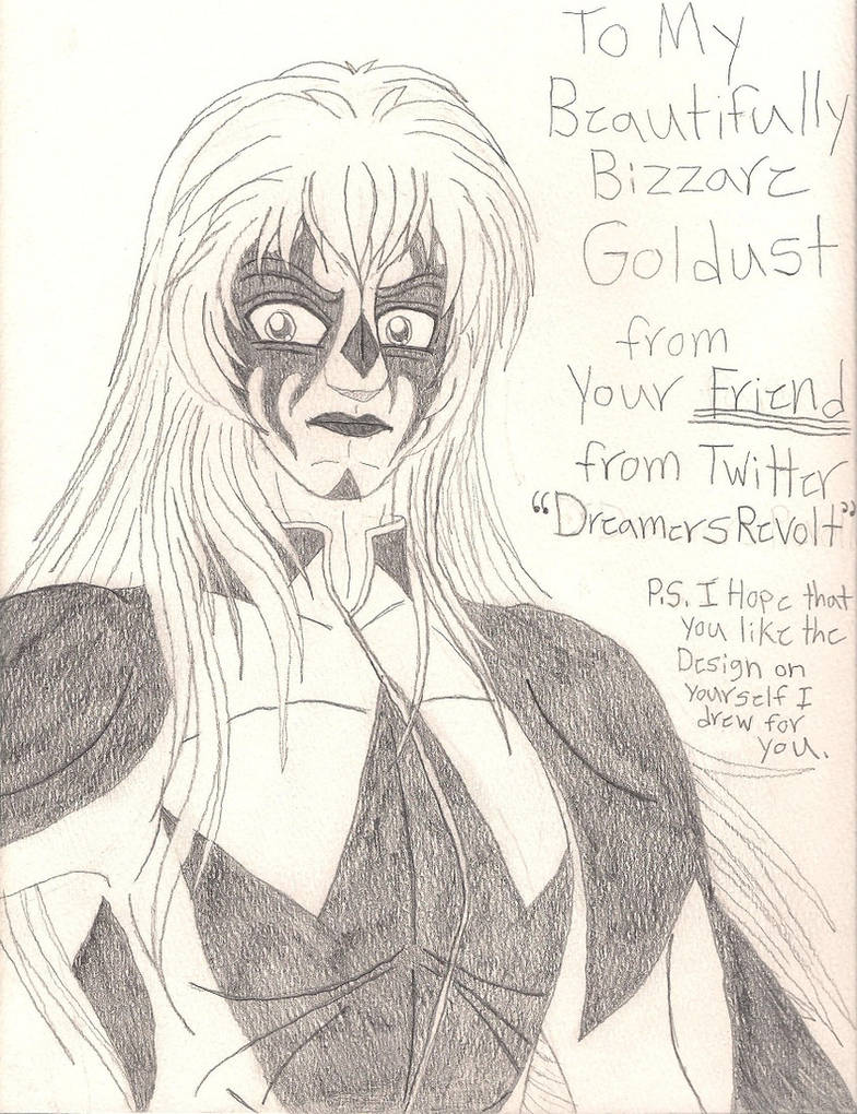 My Gift art for Goldust