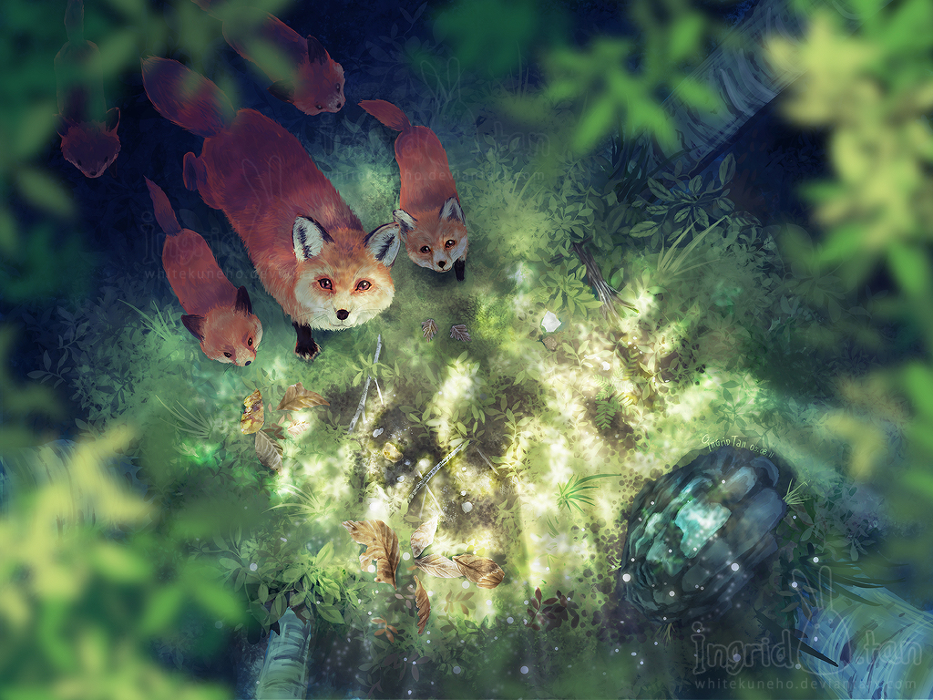 Fox Welcome by IngridTan