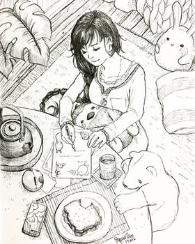 Inktober 2017 Day:12 - Write