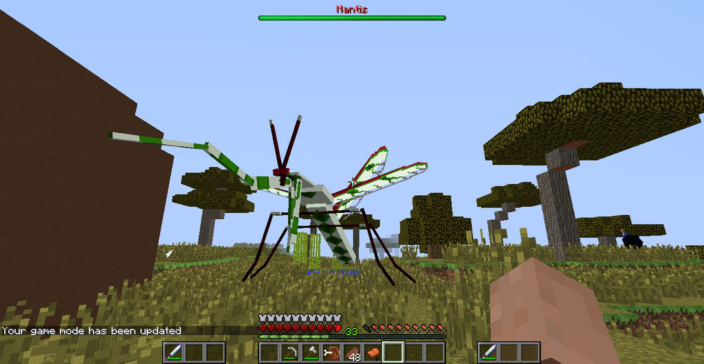Minecraft Monster Hunter Giant Mantis by ProfDanB on DeviantArt
