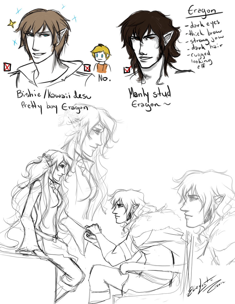 Eragon: Love and Wrongs Sketches