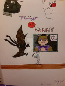 Midnight VS Vanny - FNAF Midnight