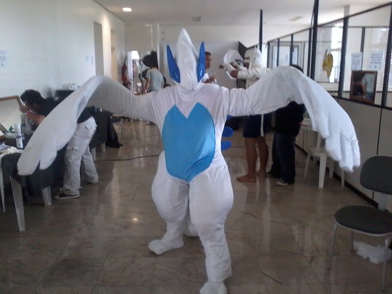 Lugia cosplay no Anime Nation 2011