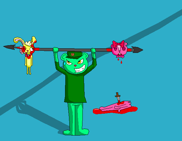 Evil Flippy: Spear Lifter