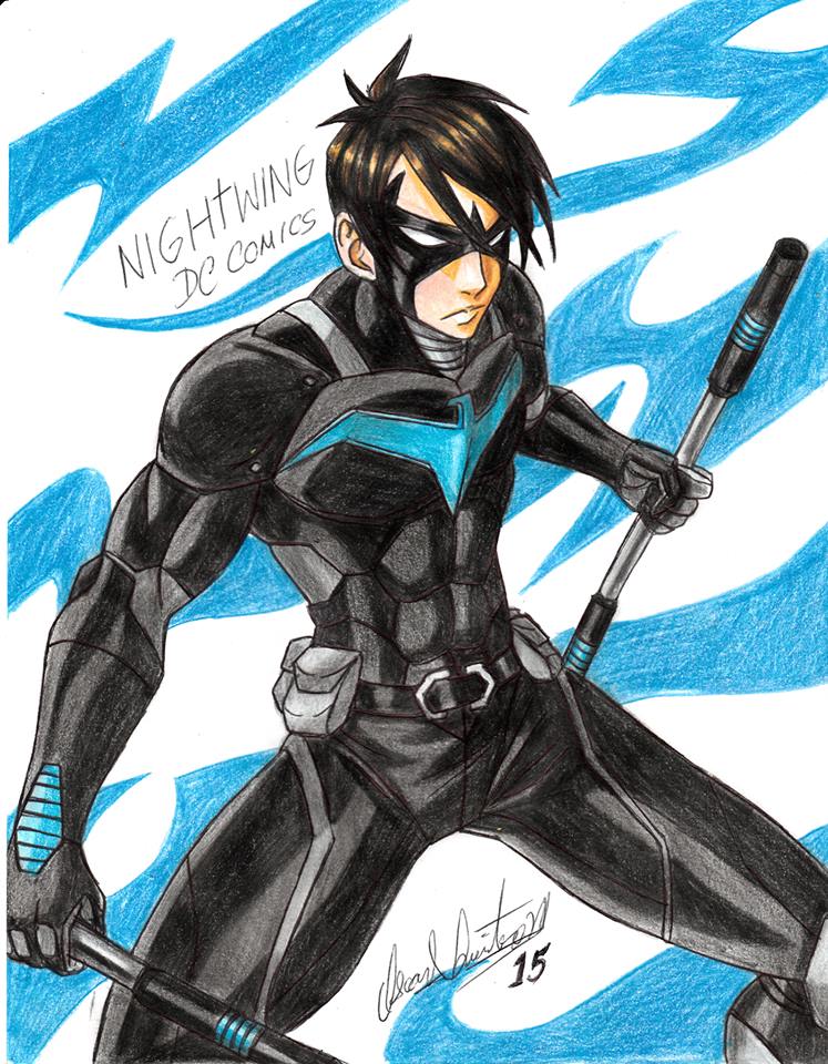 Nightwing Dc Comics Fan Art DeviantArt