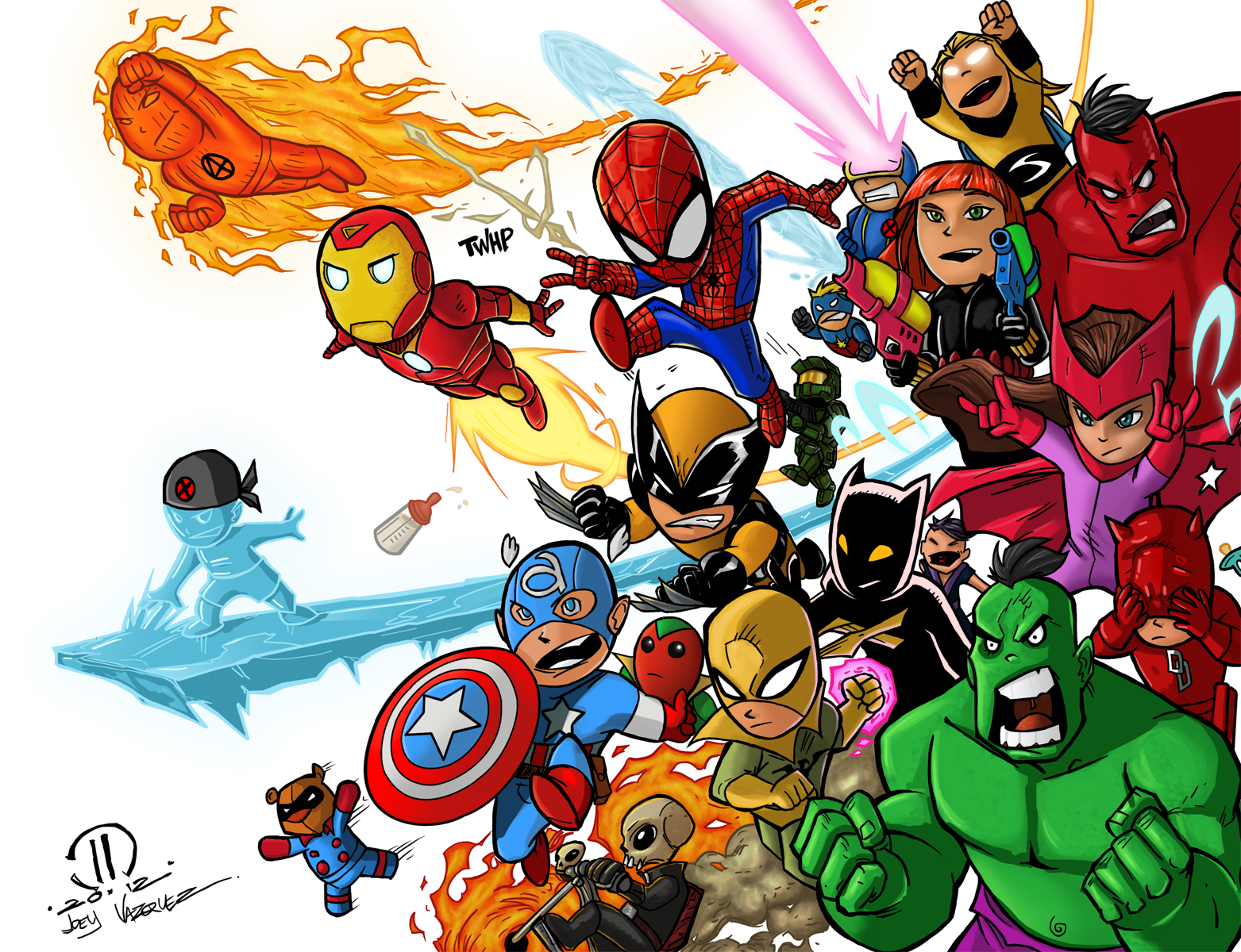 Baby Avengers by grampsart on DeviantArt Baby Avengers by grampsart on DeviantArt