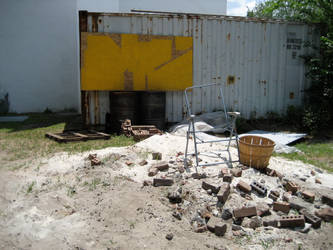 Yellow Brick Container one