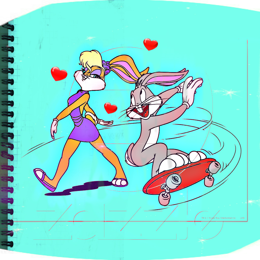 Lola And Bugs Bunny Color By Stockingsama 3 By Stockingsama On Deviantart