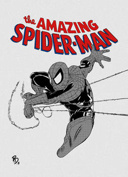 Spider-Man Black and White