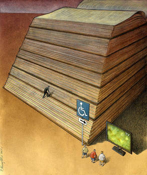 Pawel Kuczynski TV vs livre